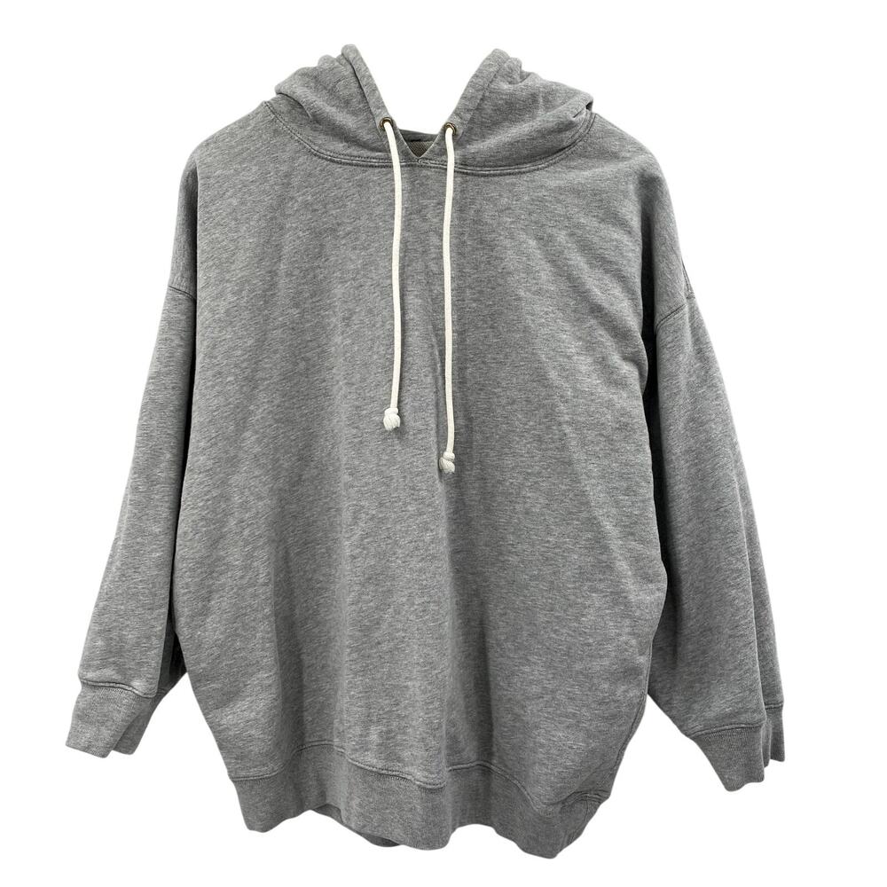 J.Crew gray University‎ Terry Oversized Hoodie